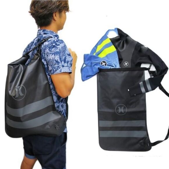 NEW Hurley Phantom Roll Top Bag - Picture 1 of 6